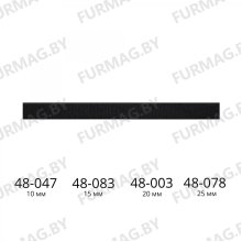 Резинка обувная (черный/997)